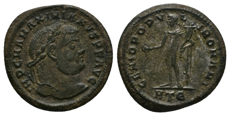 Diocletian, 284-305 AD. AE, Follis. 9.63 g. 27.79 mm. Heraclea.