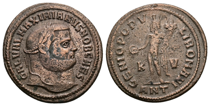 Galerius, AD 305-311. AE, Follis. 9.33 g. 27.82 mm. Antioch.