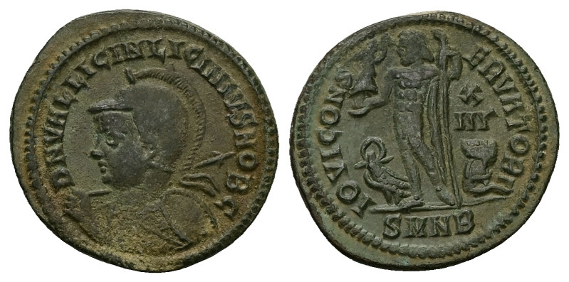 Licinius II as Caesar, AD 317-324. AE, Follis. 3.32 g. 21.05 mm. Nicomedia.