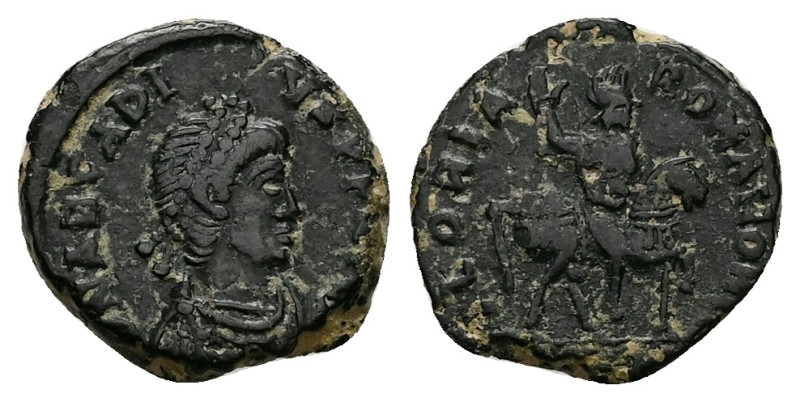 Arcadius, AD 383-408. AE. 1.94 g. 15.58 mm. Uncertain mint.