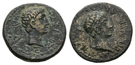Kings of Thrace, Rhoemetalkes I, circa 11 BC-AD 12. AE. 4.34 g. 20.25 mm.