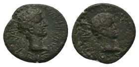 Kings of Thrace, Rhoemetalkes I, circa 11 BC-AD 12. AE. 3.61 g. 18.45 mm.