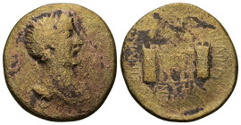 Thrace, Bizya. Hadrian. AD 117-138. AE. 17.47 g. 31.77 mm.