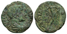 Thrace, Hadrianopolis. Gordian III, AD 238-244. AE. 6.31 g. 24.18 mm.