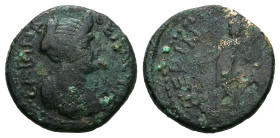 Thrace, Perinthus. Sabina, AD 117-138. AE. 5.05 g. 19.89 mm.