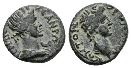 Mysia, Pergamum. Pseudo-autonomous, Time of Claudius to Nero (AD 41-68). AE. 2.48 g. 16.29 mm.