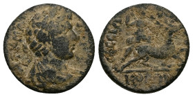 Ionia, Ephesus. Uncertain Emperor. AE. 3.87 g. 20.04 mm.