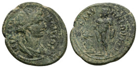Lydia, Blaundus. Pseudo-autonomous, time of Antonines? AE. 8.40 g. 27.10 mm.