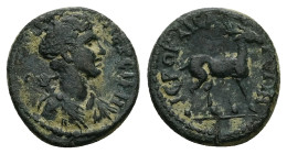 Lydia, Hierocaesarea. Pseudo-autonomous, first half of the second century. AE. 2.14 g. 15.43 mm.