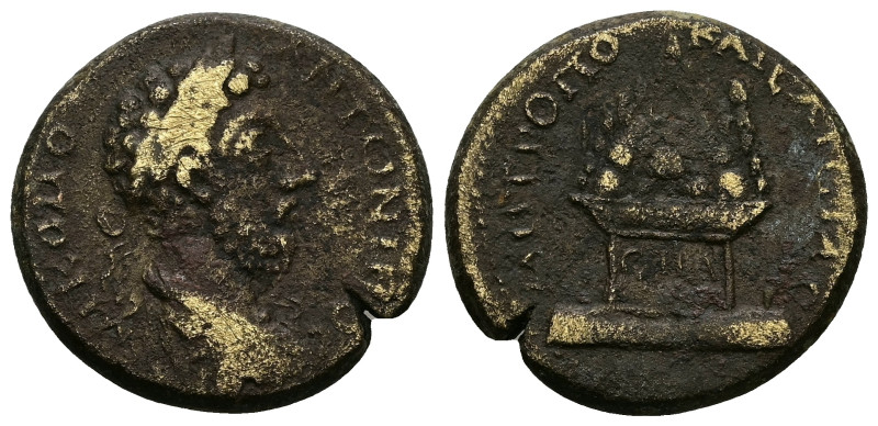 Cappadocia, Caesarea. Commodus, AD 177-192. AE. 16.14 g. 29.18 mm.