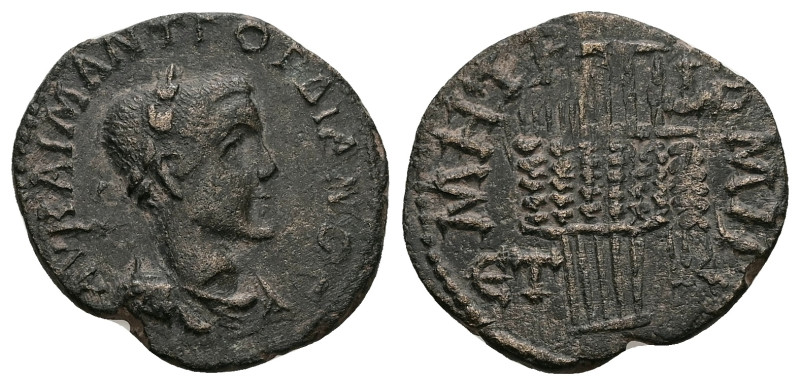 Cappadocia, Caesarea. Gordian III, AD 238-244. AE. 6.22 g. 24.31 mm.