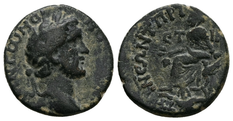 Cappadocia, Tyana. Antoninus Pius, AD 138-161. AE. 8.85 g. 23.03 mm.