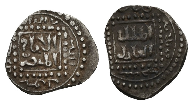 Islamic. Ayyubids. al-Adil Abu Bakr II, AD 1238-1239 / AH 635-637. AR, 1/2 Dirha...