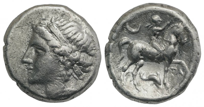 Southern Apulia, Tarentum, Campano-Tarentine series, c. 281-272 BC. AR Didrachm ...