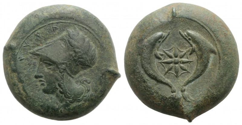 Sicily, Syracuse. Dionysios I (405-367 BC). Æ Drachm (31mm, 35.25g, 3h), c. 380 ...