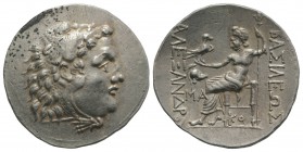 Thrace, Mesambria, c. 175-150 BC. AR Tetradrachm (34.5mm, 16.76g, 12h). In the name and types of Alexander III of Macedon. Head of Herakles r., wearin...