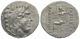 Thrace, Odessos, c. 90-80 BC. AR Tetradrachm (29mm, 15.15g, 12h). In the name and types of Alexander III of Macedon. Mithradatic alliance issue. Head ...
