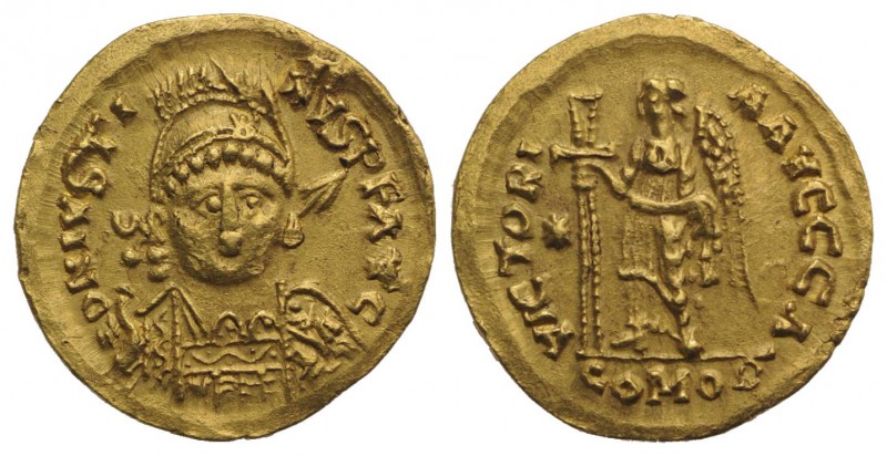 Ostrogoths, Athalaric (526-534). AV Solidus (20mm, 4.44g, 6h). Rome, in the name...