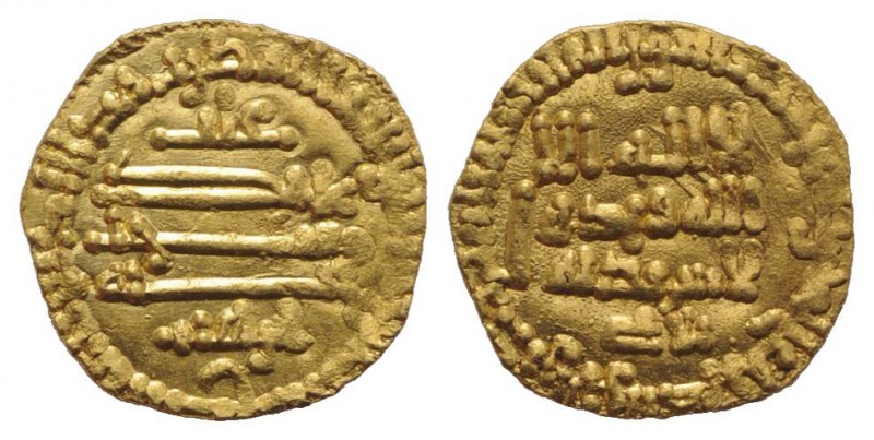 Italy, Sicily, Palermo. Ibrahim II b. 'Ahmad (AH 261-289 / AD 875-902). AV Robai...