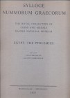 SYLLOGE NUMMORUM GRAECORUM. The Royal collection of coins and medals Danish National Museum. Egypt : The Ptolemies. Copenhagen, 1977. pp. 22, tavv. 22...