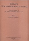 SYLLOGE NUMMORUM GRAECORUM. The Collection of the American Numismatic Society. Part 1. Etruria - Calabria. New York, 1969. pp. 39, tavv. 39. ril. edit...