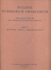 SYLLOGE NUMMORUM GRAECORUM. The Collection of the American Numismatic Society. Part 3. Bruttium - Sicily I - Abacaenum - Eryx. New York, 1975. pp. 38,...