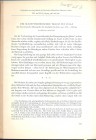 ALFOLDI A. - Der machtverheissende traum des Sulla. Berna, 1962. pp. 275-288, tavv. 4. brossura ed. buono stato, importante.