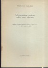 CATALLI F. - Sull'organizzazione ponderale dell'Aes Grave volterrano. Napoli, 1974. pp. 73-89, 1 schema. brossura ed. buono stato.