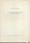 AMANDRY M. - Le monnayage en bronze de Bibulus, Atrantinus et Capito. Bern, 1986. pp. 73-85, tavv. 9. brossura editoriale, buono stato. importante.