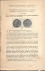 CESANO L. - Un bronzo coloniale di Giulia Mammea per Mallus di Cilicia. London, 1936. pp. 53-55, con illustrazione nel testo. brossura editoriale, buo...