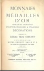 FLORANGE J. M. – CIANI LOUIS. Paris, 14/ 15-6-1923. Collection Rene Godart, monnaies et medailles d’or, grecques,romaines,byzantines, francaies &entra...