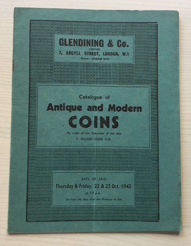 Glendening & Co. Catalogue of Antique and Modern Coins by order of the Executor ...