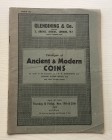 Glendening & Co. Catalogue of Ancient & Modern Coins by Order of the Executors of J.N.G. Wallworth, Esq Edward D'Edier Linton Esq. And other private O...