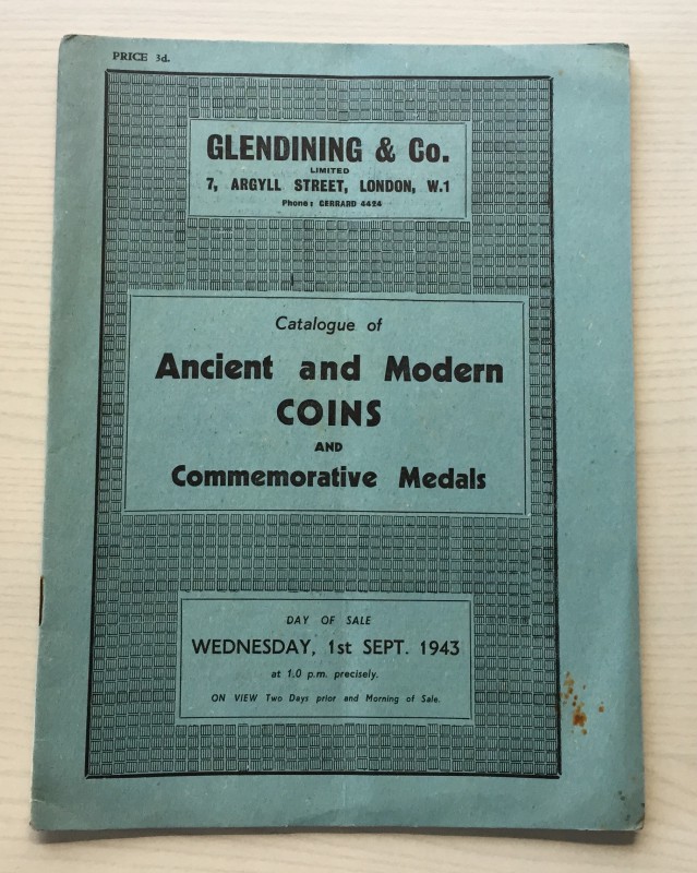 Glendening & Co. Catalogue of Ancient and Modern Coins and Commemorative Medals....