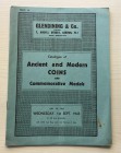 Glendening & Co. Catalogue of Ancient and Modern Coins and Commemorative Medals. London 01 September 1943. Brossura ed. pp. 15, lotti 245. Buono stato