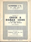 GLENDINING & CO – London 29-6-1944. Greek & roman coins the collection of the late Rt.Hon. Lord Grantley six portion pp. 31, nn. 2065-2437 raro