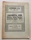 Glendining & Co. Catalogue of Continental Coins Mediaeval & Modern Silver Issues of Germany, Austria, Hungary, Switzerland, Belgium, Holland, Etc. The...