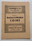 Glendining & Co. Catalogue of Ancient and Modern Coins. The collection of the late H.C. Clifford Esq. 11 December 1947. Brossura ed. pp. 16 lotti 246....