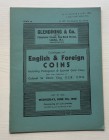 Glendining & Co. Catalogue of English & Foreign Coins Including Portuguese & Spanish Gold Coins from the Collection of Colonel Sir Edwin King K.C.B., ...