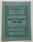 Glendining & Co. Catalogue of Ancient & Modern Coins and Important Platinum and Gold Medals of Louis XVIII. London 07 September 1950. Brossura ed. pp....