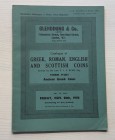 Glendining & Co. Catalogue of Greek, Roman, English and Scottish Coins formed by the late V.J.E. Ryan, Esq. Third Part Ancient Greek Coins. London 24 ...