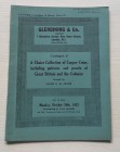 Glendining & Co. Catalogue of A Choice Collection of Copper Coins, including Patterns and Proofs, of Great Britain and Colonies formed by Major A. W. ...