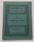 Glendening & Co. Catalogue of an Important Collection of Oriental Coins in Gold, Silver and Bronze. London 30 June 1965. Brossura ed. pp. 50, lotti 62...