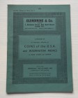 Glendening & Co. Catalogue of an Important Collection of Coins of the U.S.A. And Washington Medals in Gold, Silver and Copper. London 30 October 1968....