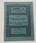 Glendening & Co. Catalogue of Anglo-Saxon, Scandinavian and Continantal Coins. English and Scottish Hammered Silver Coins. London 14 March 1973. Bross...