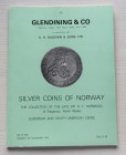 Glendening & Co. In Conjunction with A.H. Baldwin & Son. Catalogue of Silver Coins of Norway. The Collection of the Late Dr. H.F. Harwood of Deganwy, ...