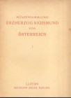 HESS ADOLPH A. G. – Lucerna 28-3-1933. Munzsammlung erzherzog Sigismund von Osterreich ( I Italien,Kreuzfaherer staaten sudslavischen staaten, Schweiz...