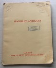 Hess A. Catalogue de Monnaies Grecques et Romaines, Cesaree' de Cappadoce, La Collection de M. le Rev. Edward A. Sydenham. Monnaies Grecques d' un Ama...