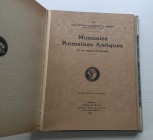 Naville & Co. II Catalogue Monnaies Romaines Imperiales Provenant des Collections de M. Paul Vautier et De Feu le Prof. Maxime Collignon de l' Institu...