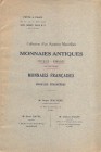 PLATT C. RAVEL O. – Paris 23/25- 4-1934. Collection d’un amateur marseillais. Monnaies antiques grecques,romaines, byzantine.monnaies francaise ,monna...